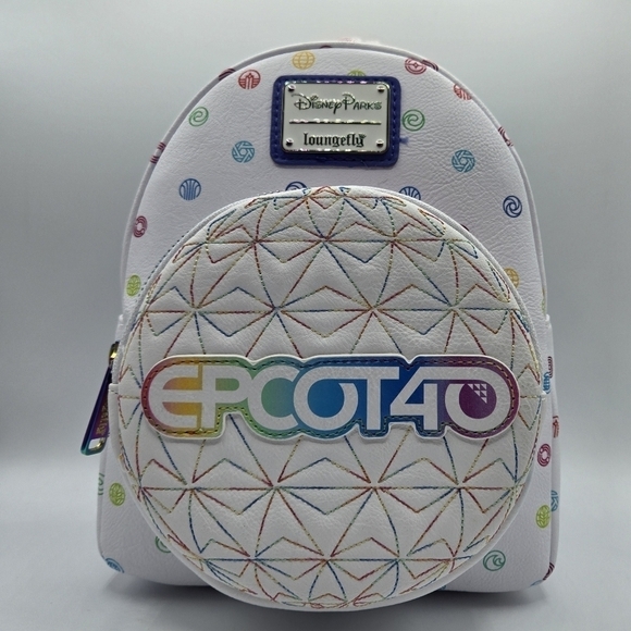 Loungefly Disney Parks EPCOT 40th Anniversary Backpack main image 2